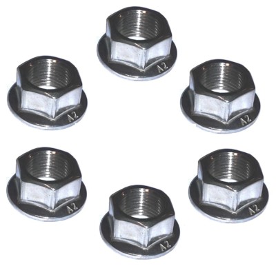 Yamaha YZF R6- Rear Sprocket Nut Kit (x6 Nuts) - A2 Stainless