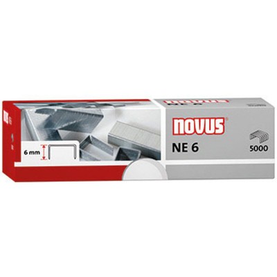 Novus Office 042-0001 Typ (Heftklammern): NE 6 Heftklammer 5000 St.  Heftleis...