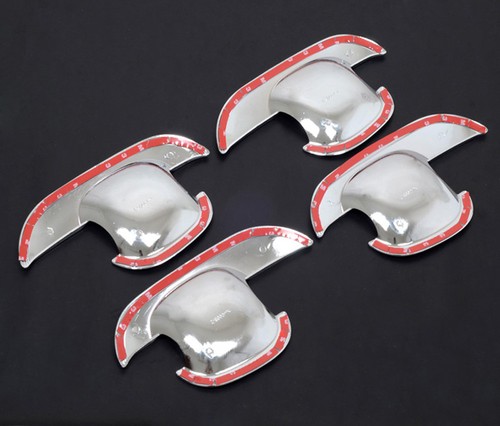 For KIA Sportage 2005 2006 2007 2008 2009 Chrome Door Handle Bowl Cup Cover trim - Picture 2 of 4