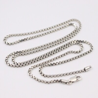 Ebay silver best sale necklace chains