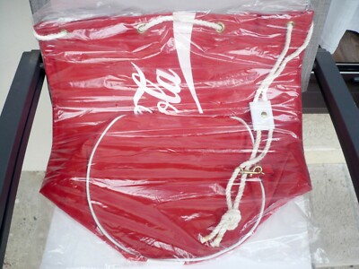 Sac à Dos Plage Coca-Cola Vintage Années 80 – Neuf Avec étiquettes – France (H48 X L40)
