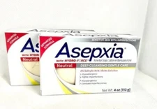 2 Pk Asepxia Neutral Deep Cleansing Gentle Care 2% Salicylic Acid 4 oz Hypoaller