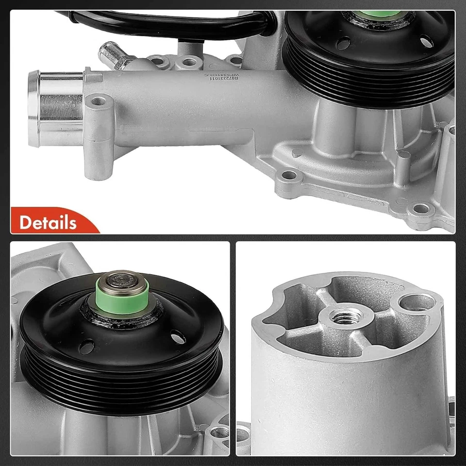 Bomba de agua motor A-Premium compatible con Dodge Ram Foto 2 de 2