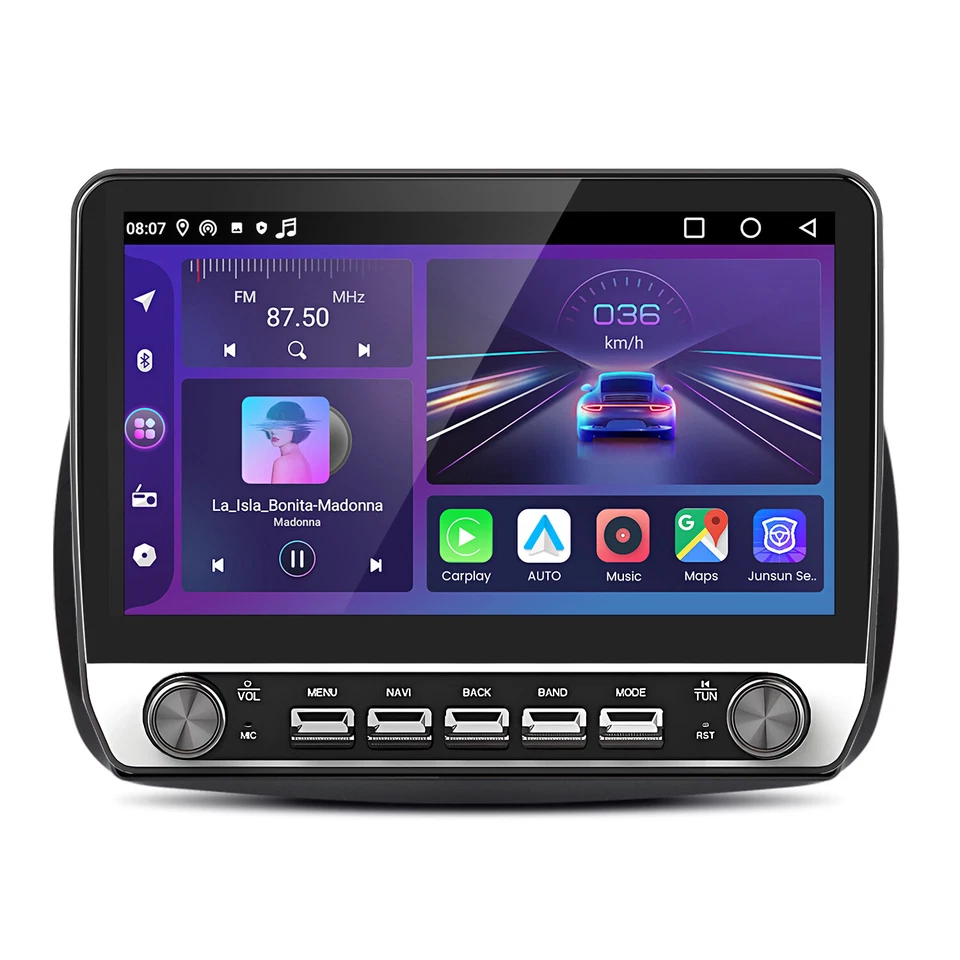 10.1'' Android 14 Autoradio WIFI BT Für Benz Smart Forfour Fortwo 15-19 GPS Navi - Bild 2 von 4