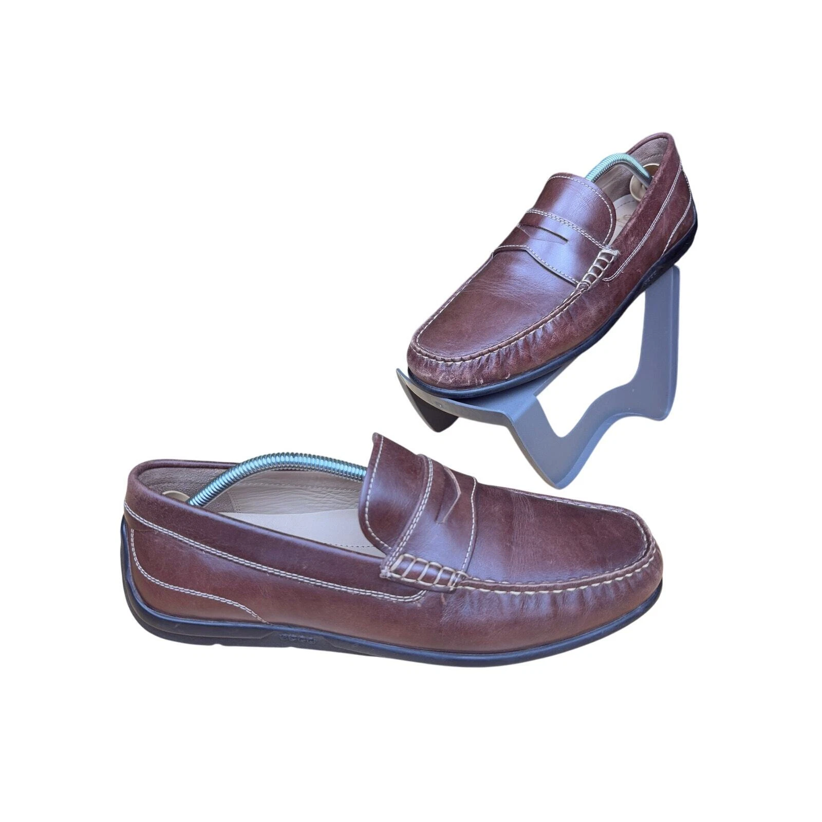 Scarpe mocassino mocassino Ecco Classic Moc 2.0 vera pelle marrone EUR 44 US 11