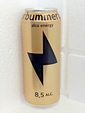 BUMMER Energy Drink Empty Can 500ml Ukraine 2025 Bottom Open Collectible