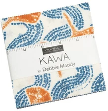 Kawa Moda Charm Pack 42 100% Cotton 5" Precut Fabric Quilt Squares