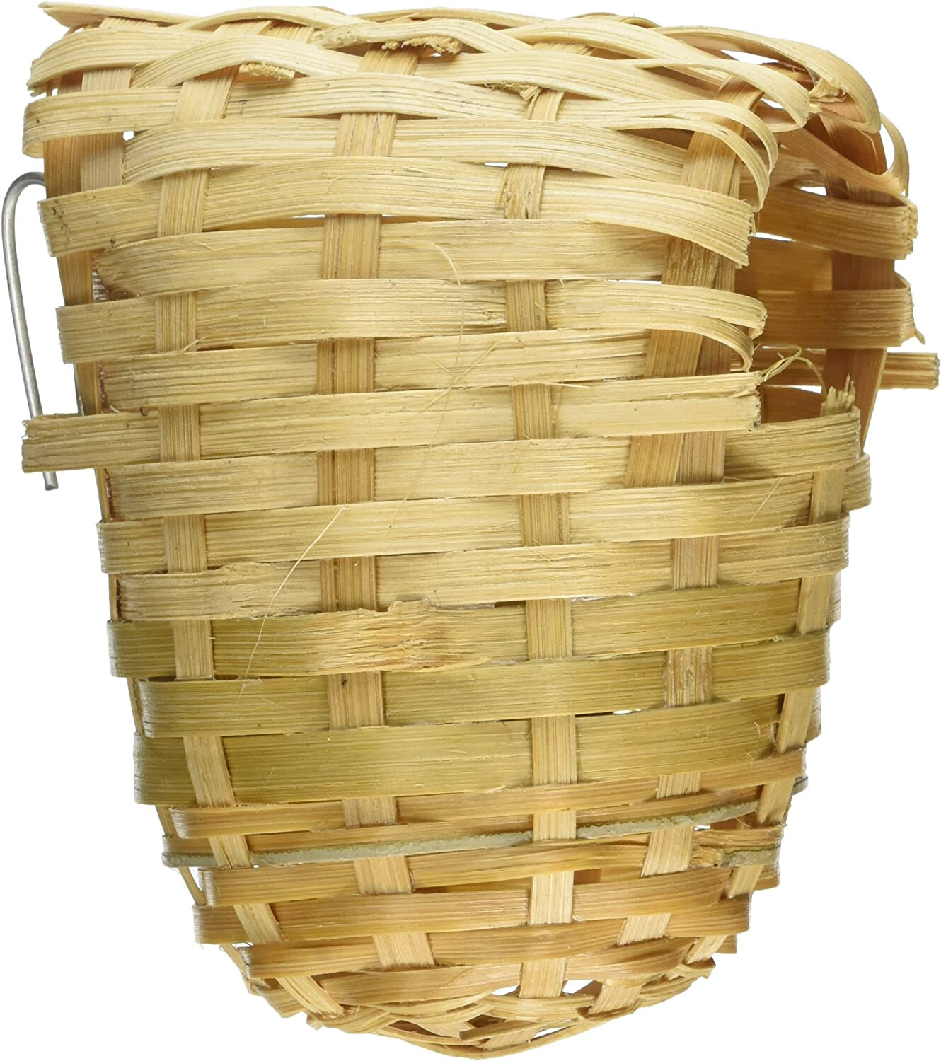 Lot of 4 Medium Bird Finch Aviary Canary Bird Bamboo Nests #8222