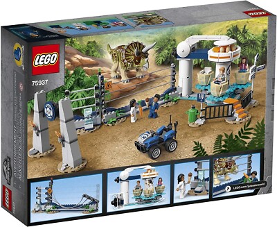 みずどら✨ LEGO 75937 JURASSIC WORLD Legend of Isla Nublar Triceratops