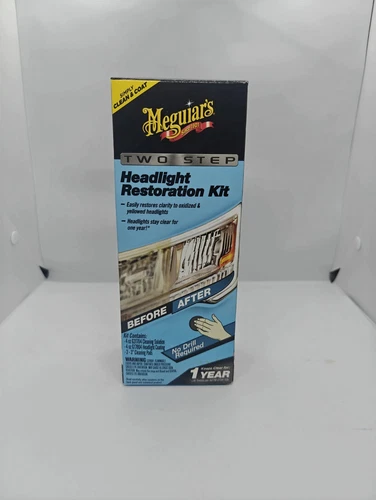 ‎Meguiar's Two-Step Car Headlight Restoration Kit