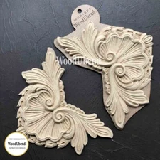WoodUbend Heat Bendable Molding Pack of Two Decorative Plaque WUB1227 16.5x23 cm