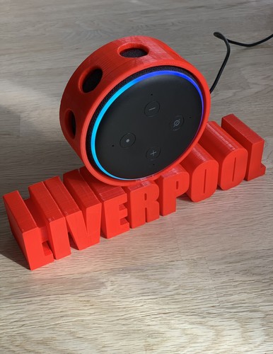 Amazon Echo Dot 3rd Generation Personalised Holder/Wall Bracket - Picture 6 of 12