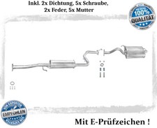 Auspuffanlage für Honda Civic VI Fastback (MA, MB) 1.4 1.6 Auspuff Dichtung