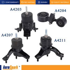 4PC Engine Motor & Transmission Mount for 2007-2009 Toyota Camry l4 2.4L AUTO