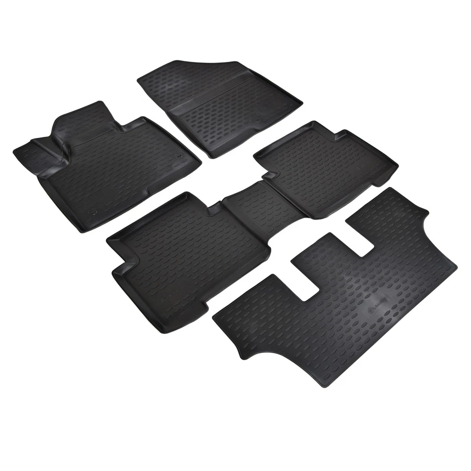 Floor Liners Mats Tray For Hyundai Santa Fe XL 2013-2018 Full Set Custom - Image 2 of 4