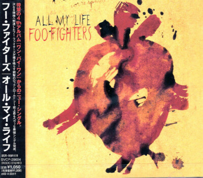 FOO FIGHTERS All My Life JAPAN CD 74321-96267-2,BVCP-29604 OBI