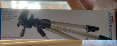 Quantaray QSX 200I Tripod By Sunpak W Instructions Photography NEW