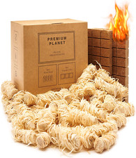 Premium Planet Large Firelighters Set | Eco-Friendly | 100+ Fires | Multipack | 21.76 per lighter