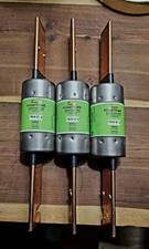  3 Bussmann Fusetron RK5 Fuse FRS-R-125 200kA  600VAC FRSR125 TESTED Lot Of 3 
