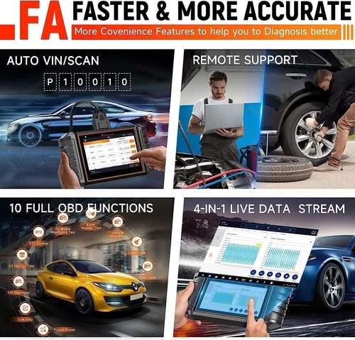 Foxwell NT710 for BMW All System Active Test OBD2 Scanner Car Diagnostic Tool - Picture 6 of 14