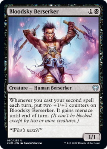 Bloodsky Berserker x4 - Kaldheim - NM-Mint, English - Kaldheim - Picture 1 of 1