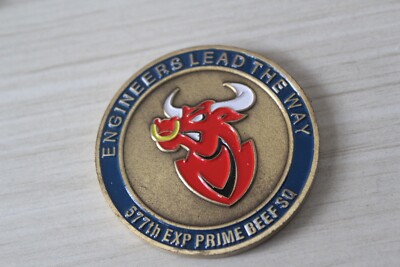 UAE Iraq Air Force 577th Exp Prime Beef SQ Challenge Coin