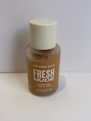 Body Shop Fresh Nude Foundation Tan 2W Face Makeup Vegan Neu