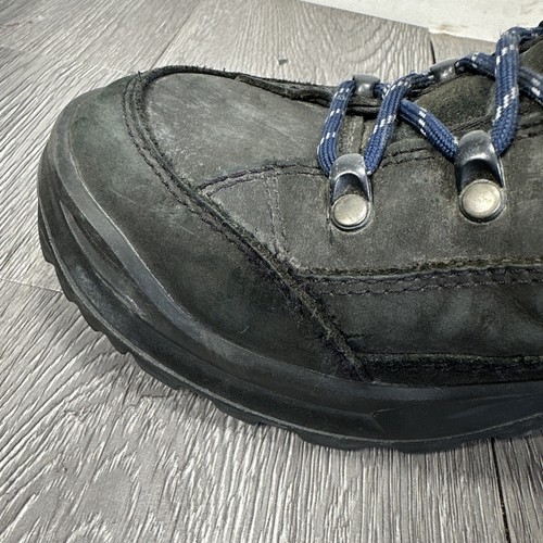 Lowa Renegade GTX Mid Black Gore-Tex Mono Wrap Leather Boots Vibram Men 9 - Picture 10 of 11