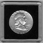 1963 Franklin half dollar uncirculated