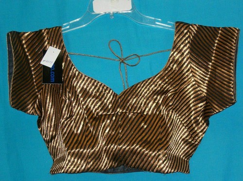 Choli 544 70 Large Size 41"- 45" Assorted Designer Choli Saree Blouse - Picture 37 of 45