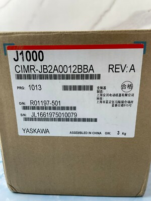1PC YASKAWA CIMR-JB2A0012BBA CIMRJB2A0012BBA Inverter New Expedited Shipping
