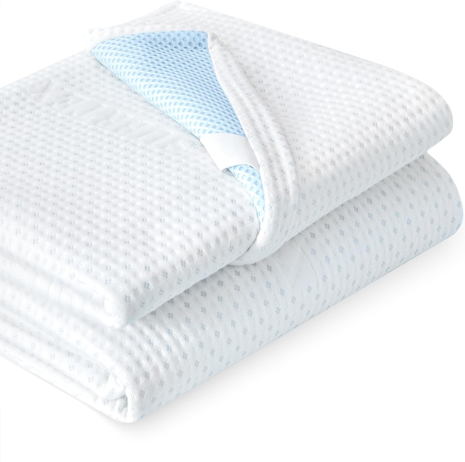 4 Inch Mattress Topper Cover (Only Cover) Mattress Topper Protector Bedding Rayo