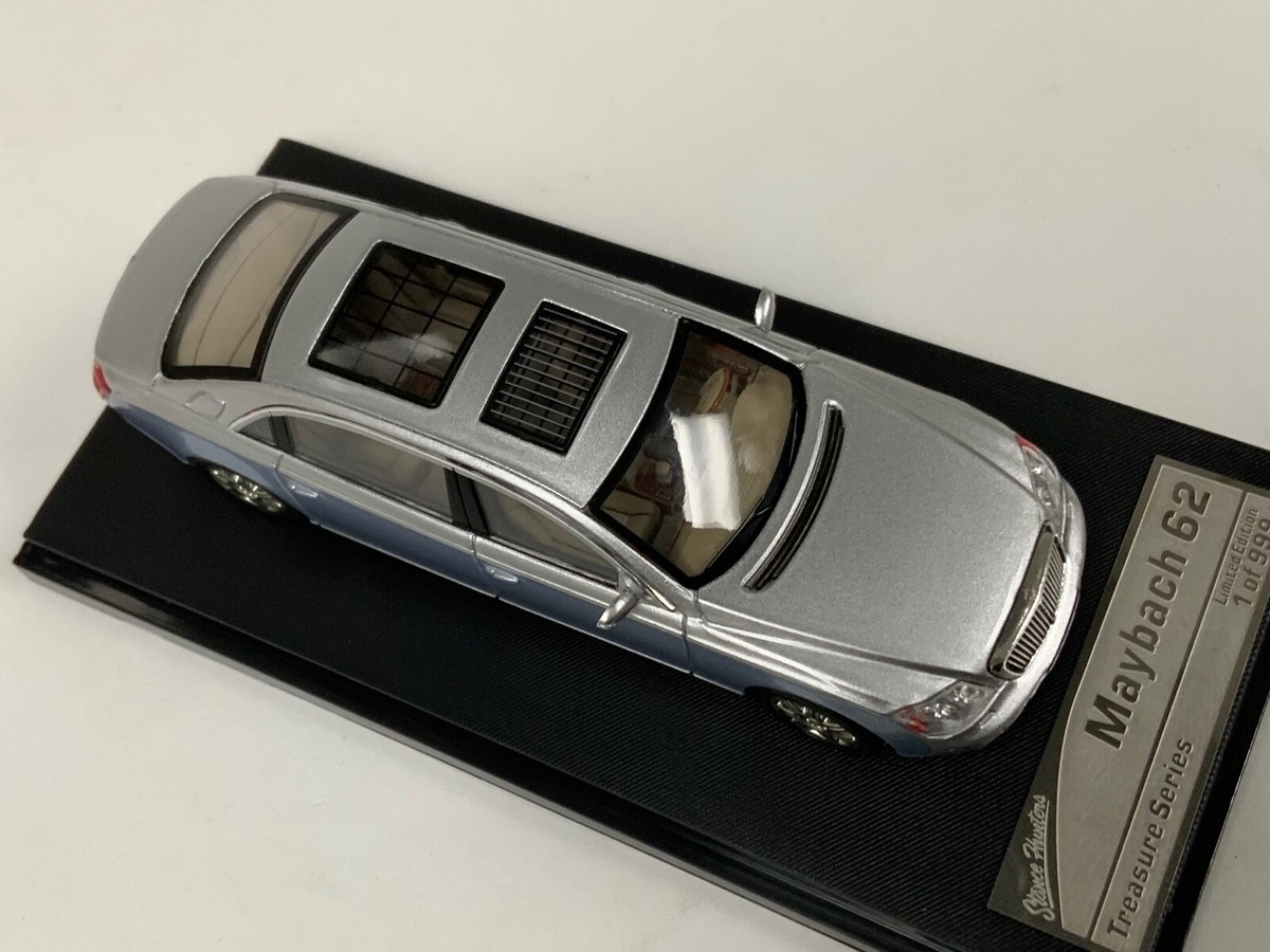 1/64 Stance Hunter Maybach 62 Mercedes Benz in Silver