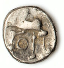 Ancient France Gaul mid 1st Century Bc Celtic Silver Quinarius