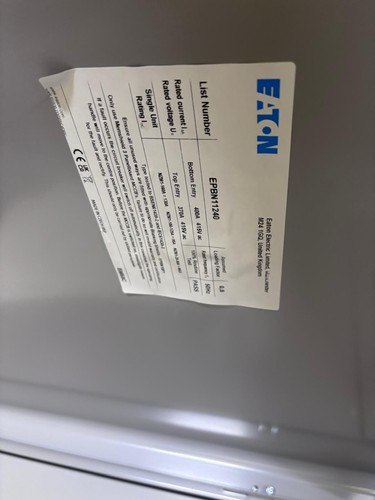 Eaton 12 Way 400A TP+N MCCB Panelboard without Incomer EPBN11240 - Picture 4 of 5