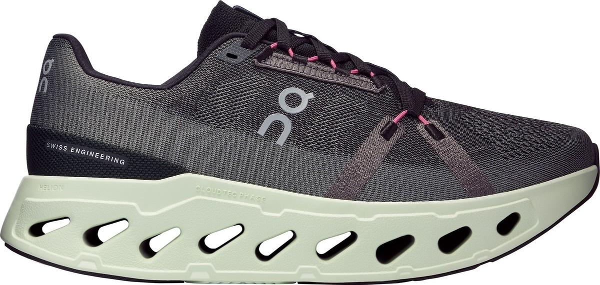 Size 11 - ?️Men\'s ON CLOUDECLIPSE Green/Pink Cloud ON Running Brand Cloud Cloudeclipse Black/Green Pink Women main image 4