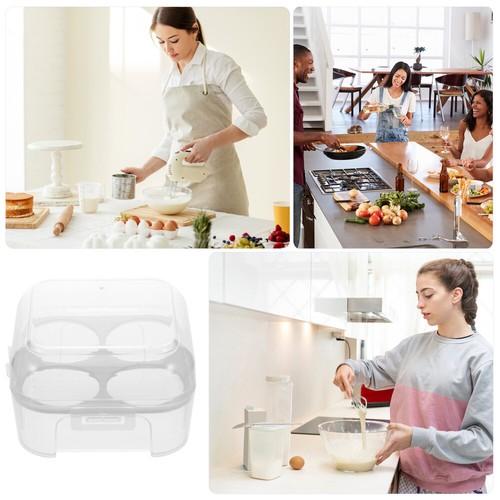 3pcs Empty Egg Carton Egg Packing Box Egg Case Camping Egg Keeper - Picture 4 of 12