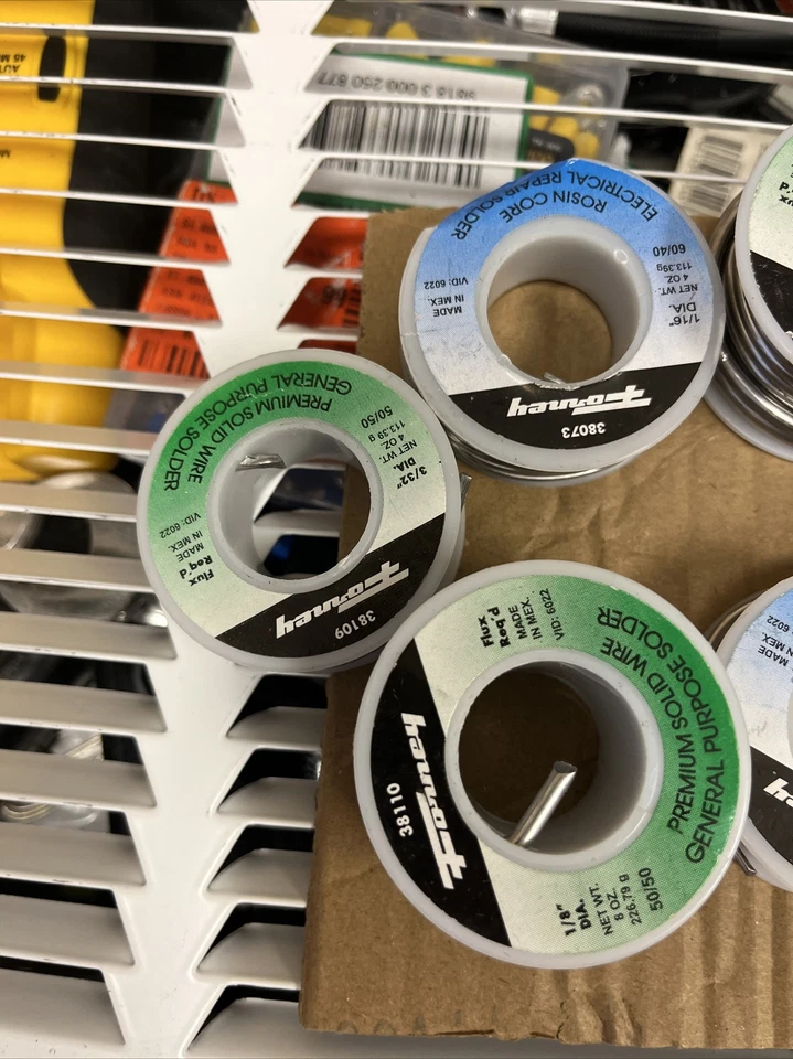 Lote de 9 cables de soldadura Forney ver foto por favor Foto 3 de 4