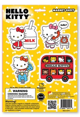 Hello Kitty & Friends Anime Magnet Set GE-39117