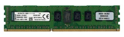 Kingston 4GB DDR3 ECC REG Server RAM DIMM 1600MHz PC3-12800 KVR16R11D8/4