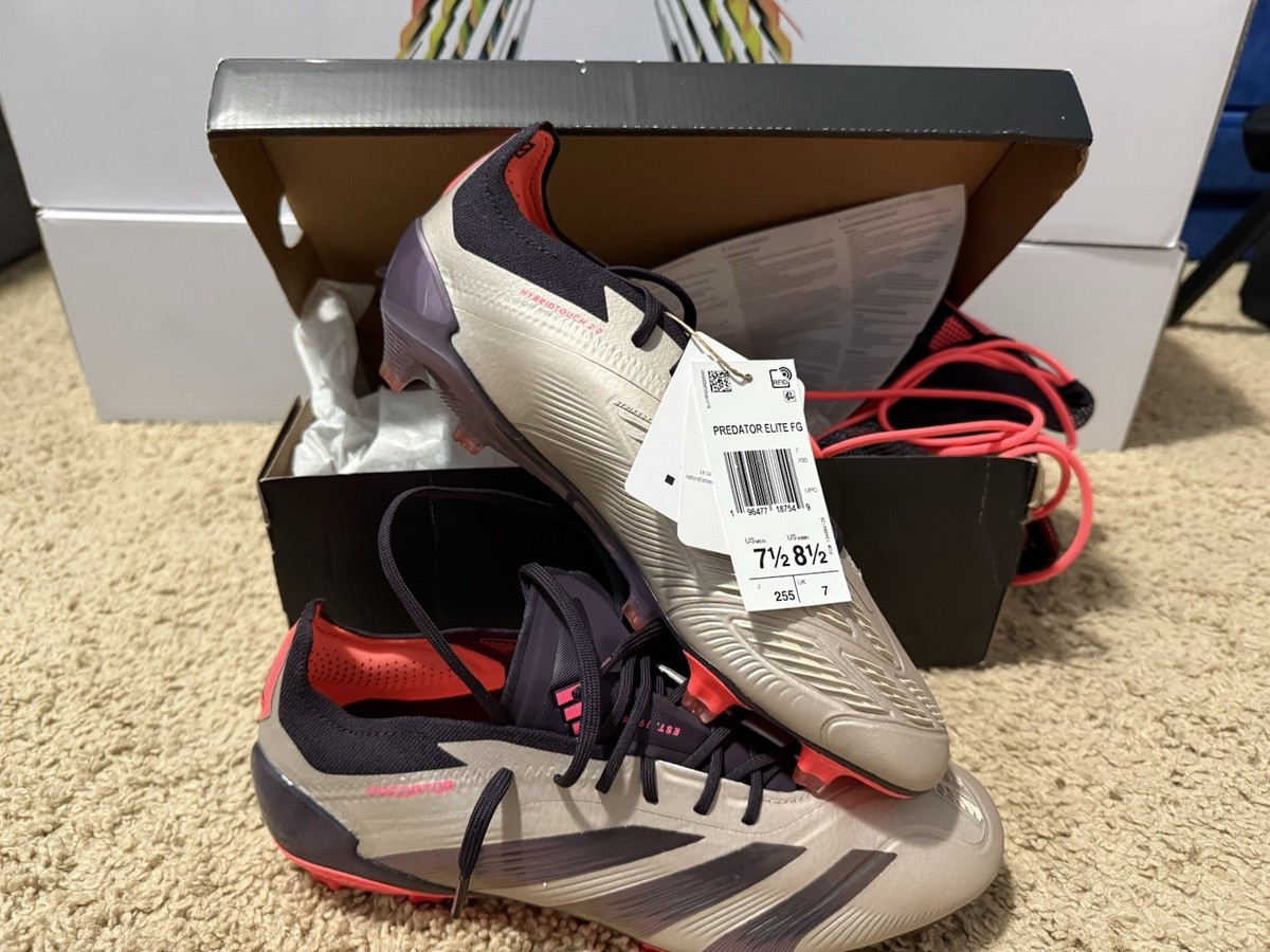 adidas Predator 25サッカーシューズ FG 28cm Adidas Predator 25 Elite FG Men's Soccer Cleats White Size