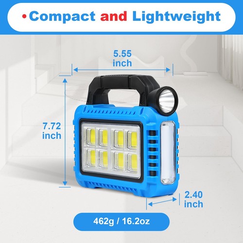 4 Pack Lantern Camping Essentials Accessories Gear Solar Lights, LED Flashlig... - Picture 3 of 7