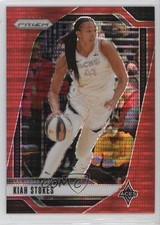 2024 Panini Prizm WNBA Red Pulsar Prizm 199/299 Kiah Stokes #122 1m7p