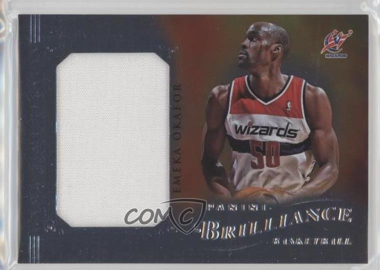 2012-13 Panini Brilliance Game Time Jerseys Emeka Okafor #73 1k5