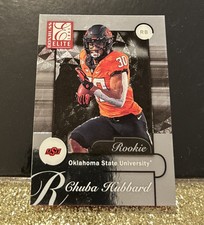 2021 Panini Donruss Elite Football Chuba Hubbard 2001 Elite Rookies #ER37