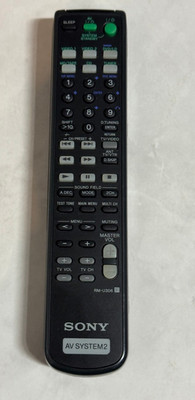 Original SONY Fernbedienung RM-U306 AV System 2 Remote Control