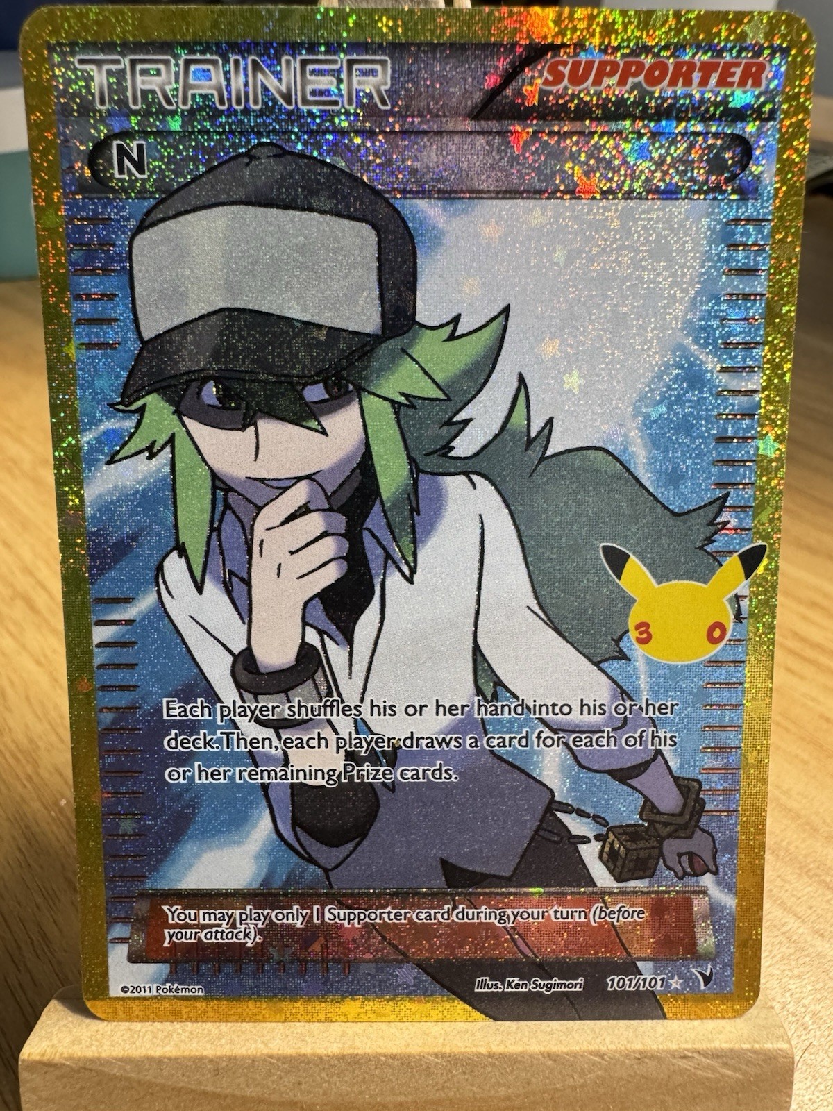N (Supporter) (Full Art) 101/101 Noble Victories Holo