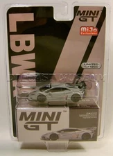 LAMBORGHINI HURACAN FIGHTERS GRAY WORKS LBWK MIJO MINI GT DIECAST 2022