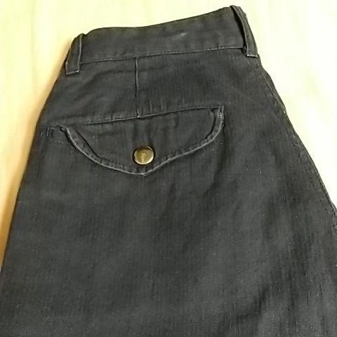 PANTALONES USADOS COMME DES GARCONS AZUL MARINO JODHPUR ACEPTABLES Foto 3 de 4