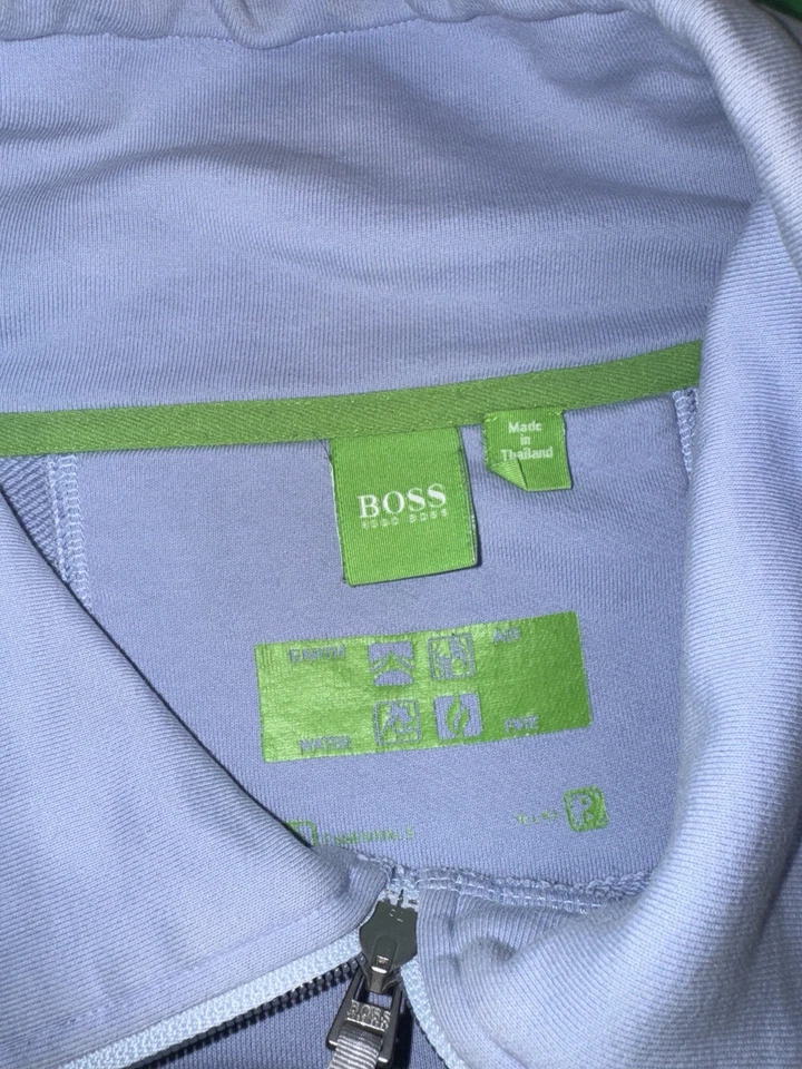 Moletom Vintage Hugo Boss Rocky Balboa 1/4 Zíper XXL - Imagem 4 de 4